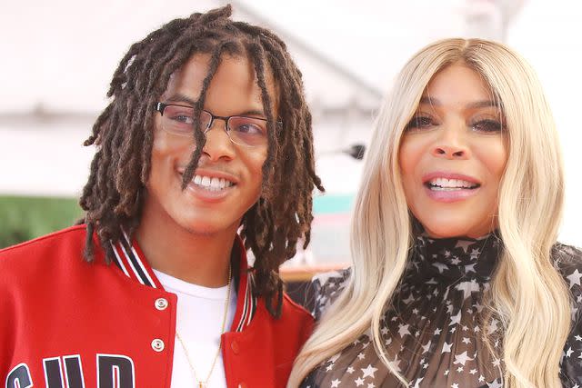 <p>Michael Tran/FilmMagic</p> Wendy Williams and son, Kevin Hunter Jr. attend the ceremony honoring her with a Star on The Hollywood Walk of Fame held on October 17, 2019 in Hollywood, California.