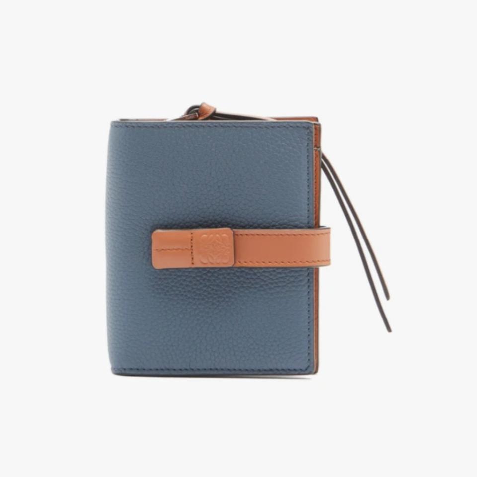 Loewe Anagram debossed grained-leather wallet