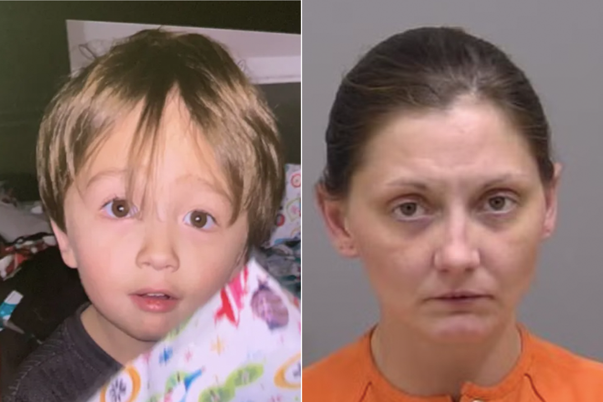 Eliah Vue’s mother, Katrina Baur, has been in jail since 21 February 2024, a day after her son disappeared (National Center for Missing & Exploited Children/Manitowoc County Sheriff’s Office)