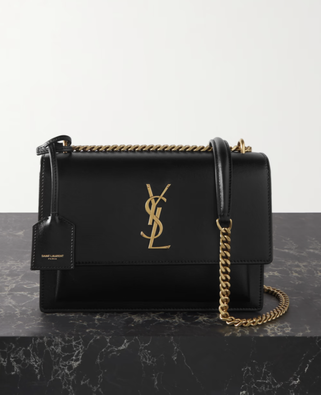 Saint Laurent YSL small envelope bag dark beige – Lady Clara's