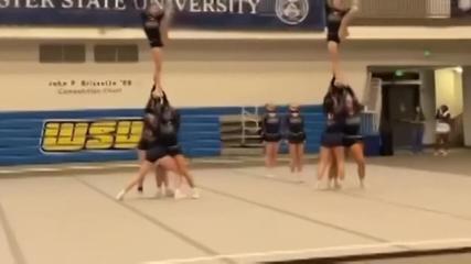 WATCH: Medway's cheerleading routine that led to state, New England championships