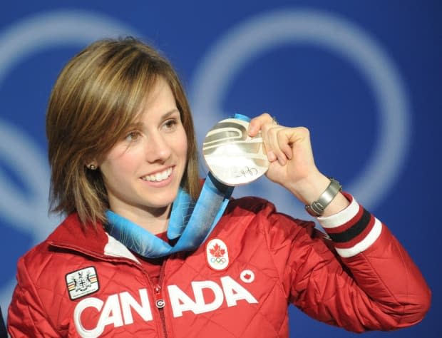 Canadian Olympic moguls gold medallist Jennifer Heil and 11 Canadian Olympians and Paralympians have sent an open letter calling for Heritage Minister Steven Guilbeault to address gaps in the national safe sport system. (Saeed Khan/Getty Images - image credit)