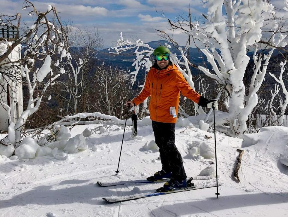 Dan Koday at Hunter Mountain in New York ski travel guide