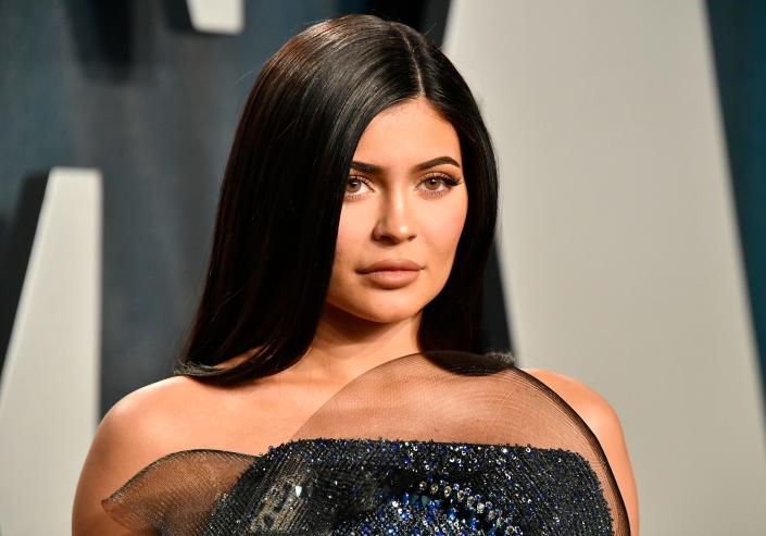 Kylie Jenner attends the 2020 Vanity Fair Oscar Party.