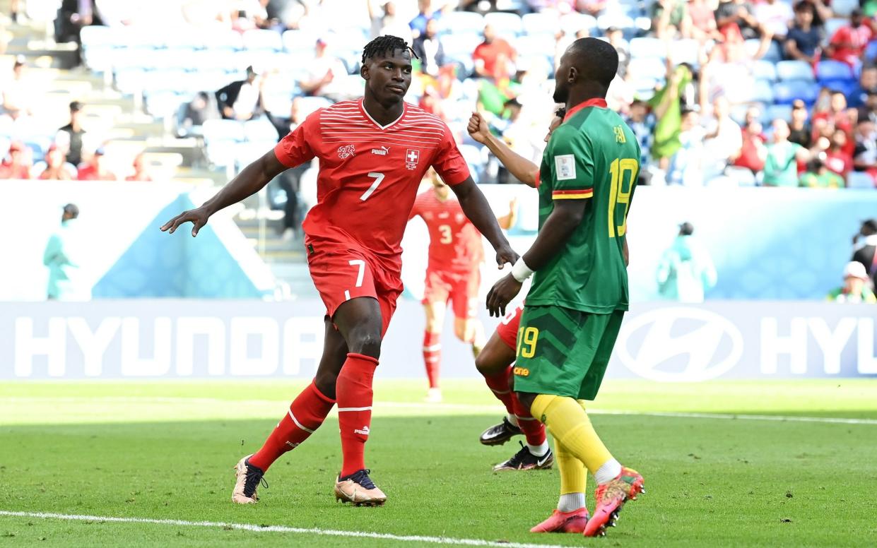 Breel Embolo gets Switzerland off to winning start against Cameroon - Getty Images/Claudio Villa