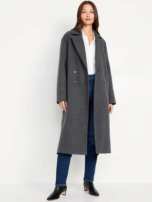 Oversized Belted Coat