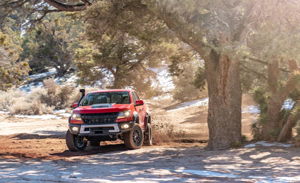 <p>The 2019 Chevrolet Colorado ZR2 Bison, modified by the off-road specialists at AEV, is made for off-road adventuring. If you can't have fun with this fortified mid-size pickup, you're doing it wrong. </p>