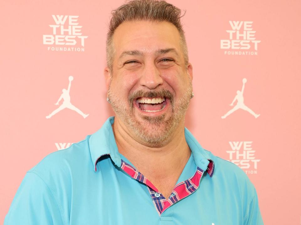 Joey Fatone in July 2023.