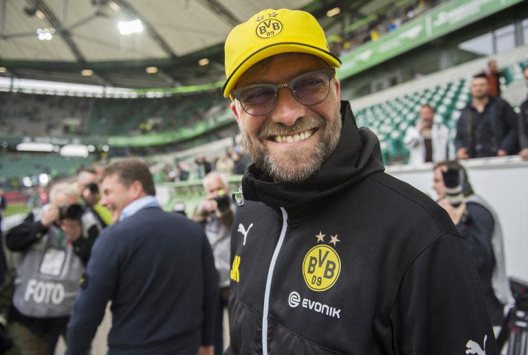 Juergen Klopp's final game as Dortmund coach will be at Berlin's Olympic Stadium in the German Cup final against Wolfsburg on May 30