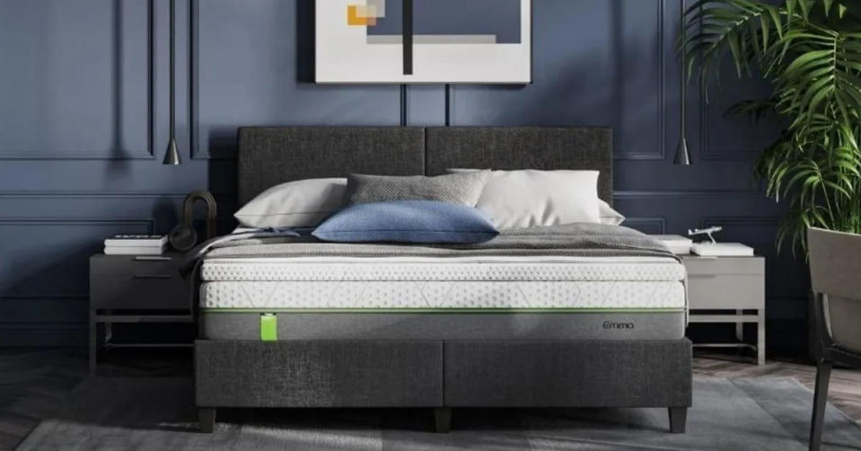 Emma Sleep bed and mattress topper