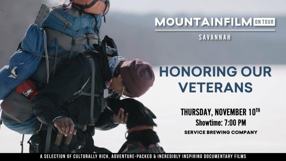 Mountainfilm on Tour-Savannah’s annual "Honoring Our Veterans" will take place Nov. 10 at Service Brewing Co.