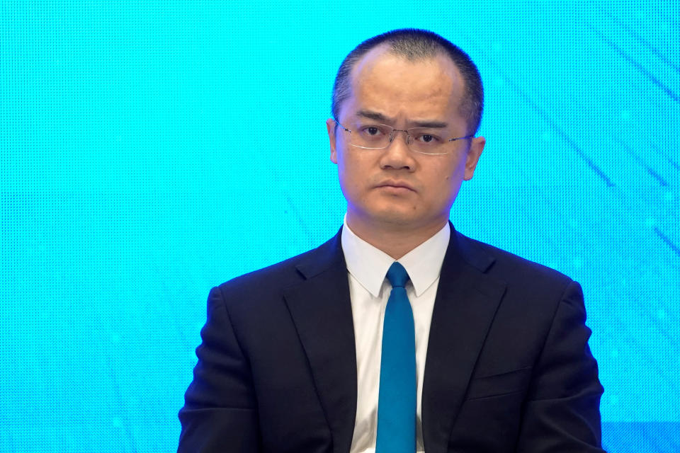 Wang Xing, CEO of Meituan-Dianping attends at the World Internet Conference (WIC) in Wuzhen, Zhejiang province, China, October 20, 2019. REUTERS/Aly Song