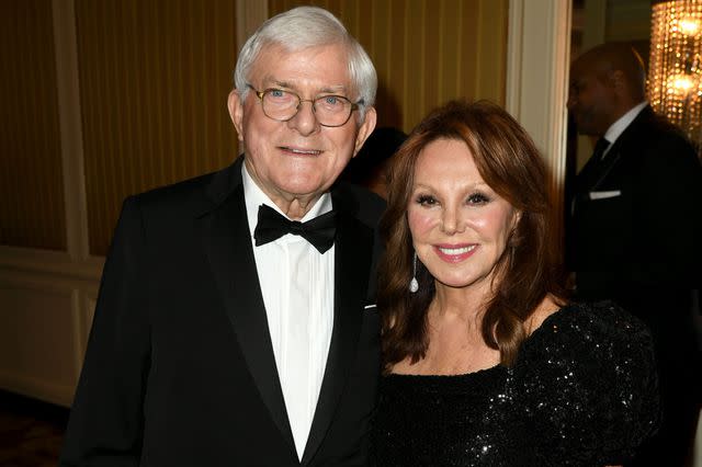 Phil Donahue and Marlo Thomas in 2019.