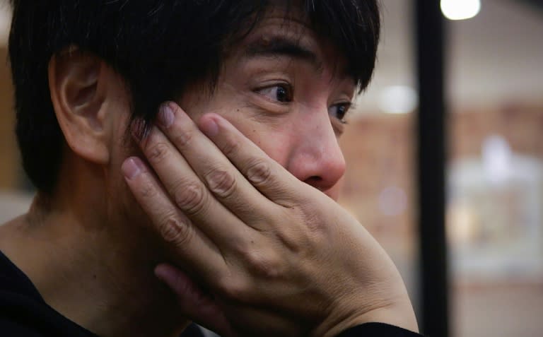 Takanobu Nishimoto, funfador de “Ossan Rental”. Foto: AFP