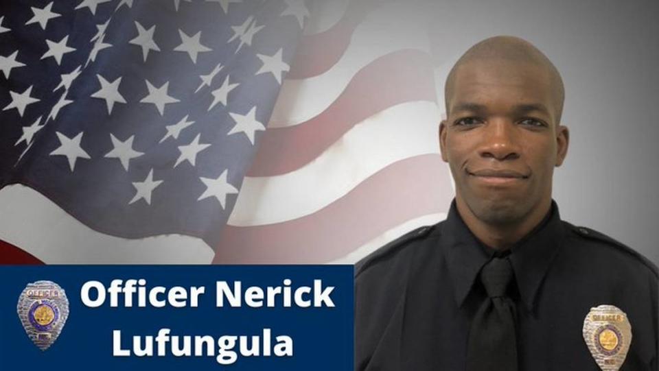 Charlotte-Mecklenburg police Officer Nerick Lufungula was found unconscious Thursday afternoon, Jan. 21, 2021, and was soon declared dead, CMPD officials said.