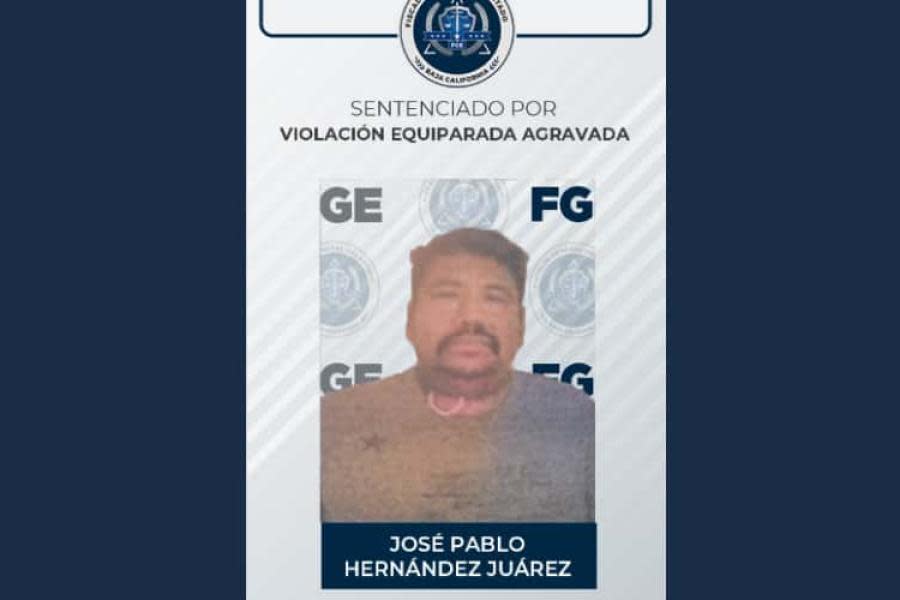 Condenan a 35 años de prisión a violador de niña de 12 años en Tecate 