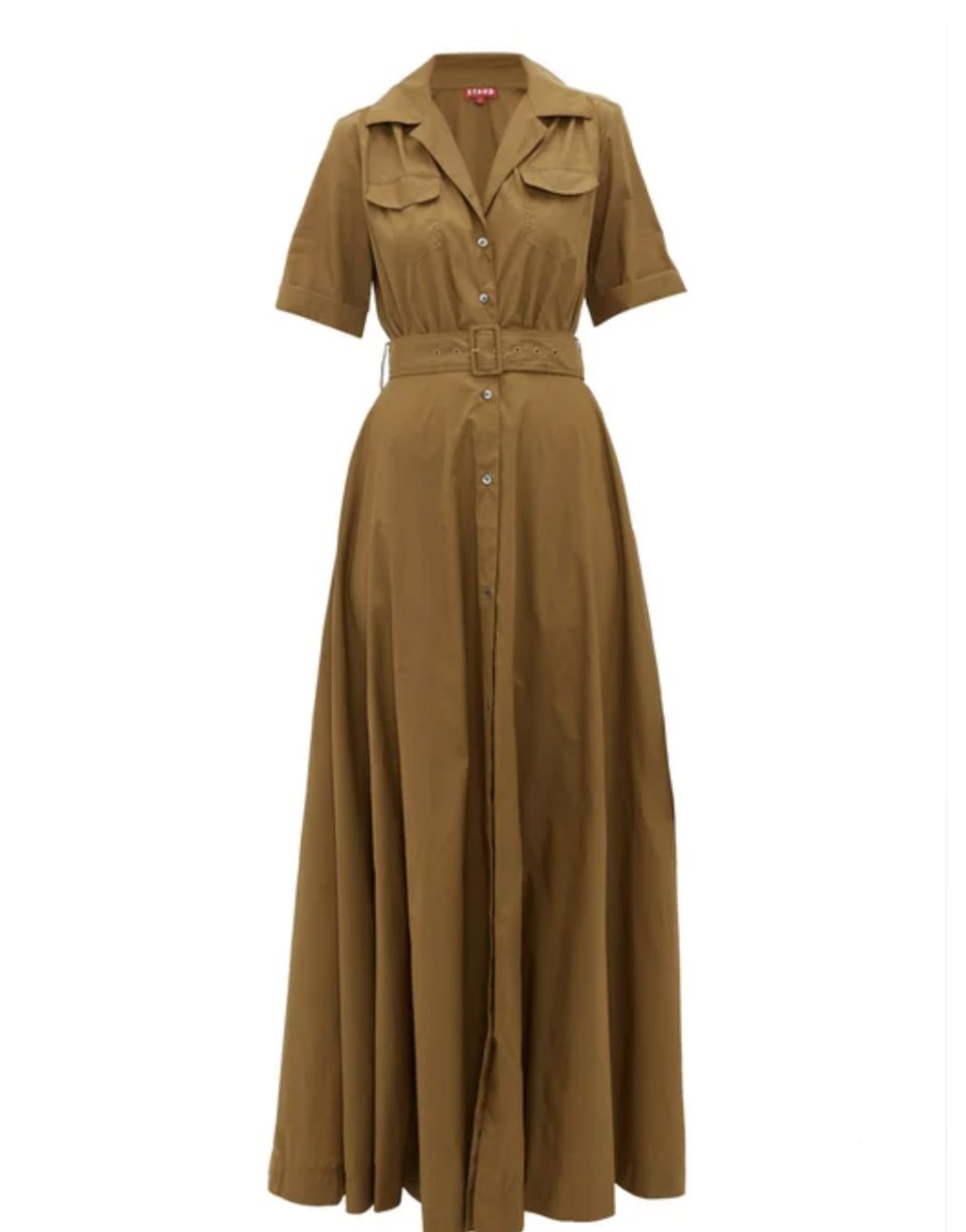 Staud Millie shirtdress. (PHOTO: Matches Fashion)