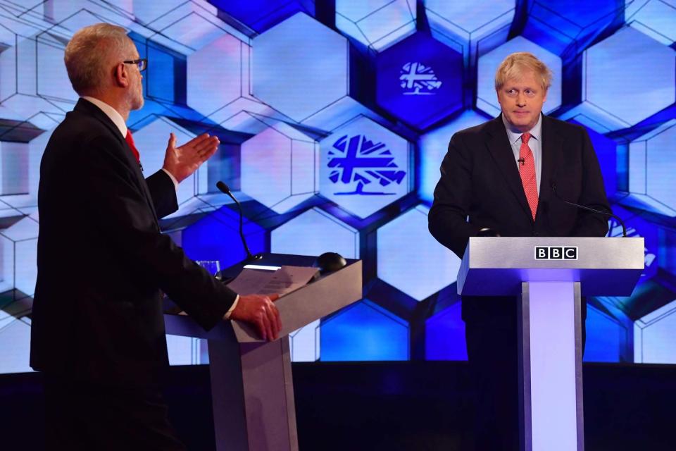 Boris Johnson narrowly won last night's leader's debate (PA)