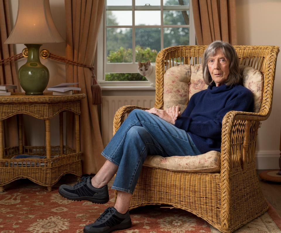 Atkins, photographed during her interview with The Telegraph previewing the release of her new memoir - Andrew Crowley