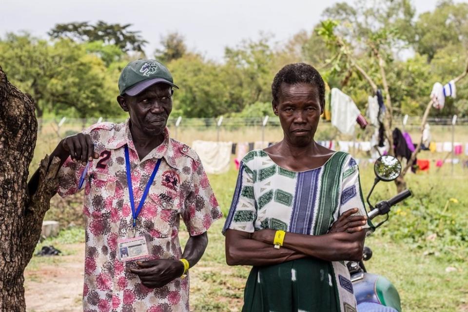 "This is the third time I am fleeing into Uganda. My wife is in trauma. We worked hard all our life. We had a house. We lost everything in 1990. We lost everything in October again. Every time we run, we have to start our life from zero." Originally from Yei, two of John's children were born in Uganda as refugees. "I have not been able to communicate with my children for two weeks. They are still in Juba. There is no peace in Juba. But people are afraid of talking." John shares his dream of unity and peace among all tribes in South Sudan: "The only way to end this cycle of violence and death is putting the power in the hands of a man who fears God. Our country won't be at peace until we have a president who puts people before himself. We are tired of running and being refugees."&nbsp;<i>Location: Ocea Reception Centre, Nov. 4, 2016.</i>