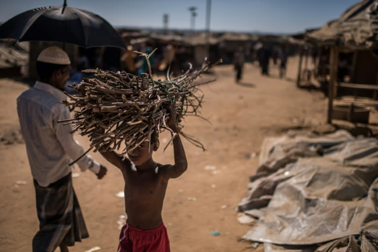 More than 620,000 of the Muslim minority have fled into Bangladesh's Cox's Bazar district since late August