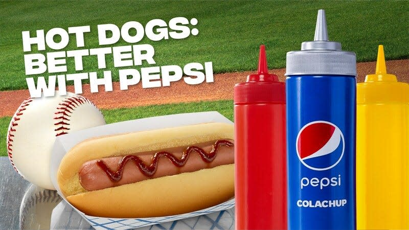 Pepsi is unveiling Pepsi Colachup, the world's first Pepsi-infused condiment, at four Major League Baseball parks on July 4. .