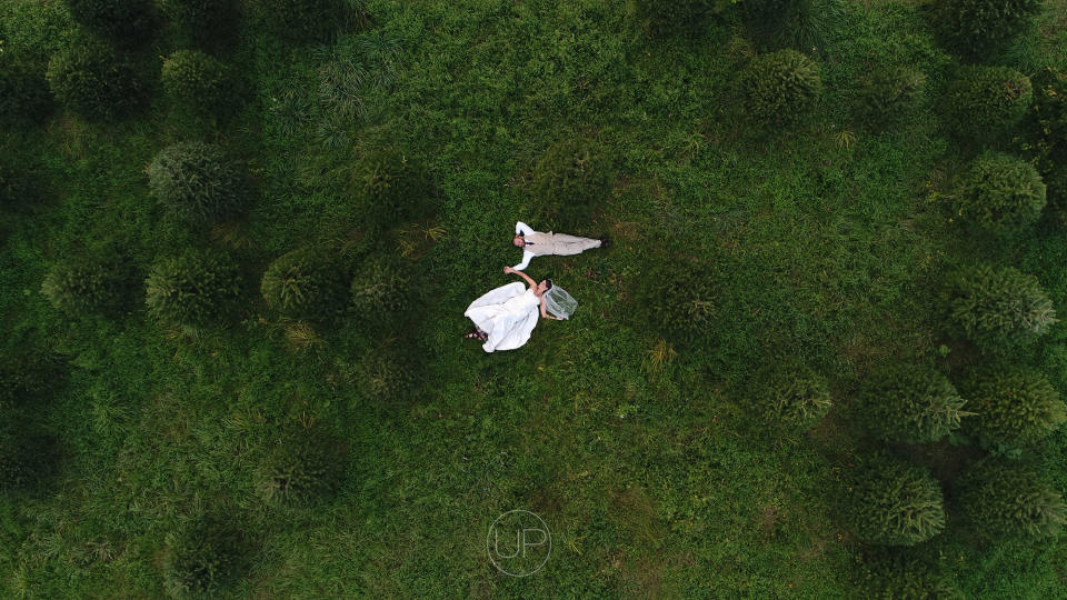 "Alexandrea and&nbsp;Ben's wedding on&nbsp;Oct. 21&nbsp;at Allen Hill Farm in Brooklyn, Connecticut." --&nbsp;<i>Jade O'Connell</i>