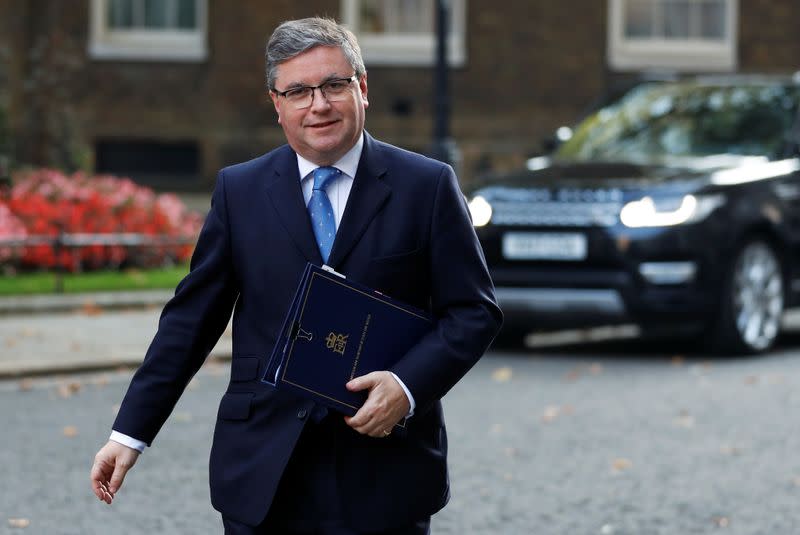 Weekly cabinet meeting at Downing Street in London