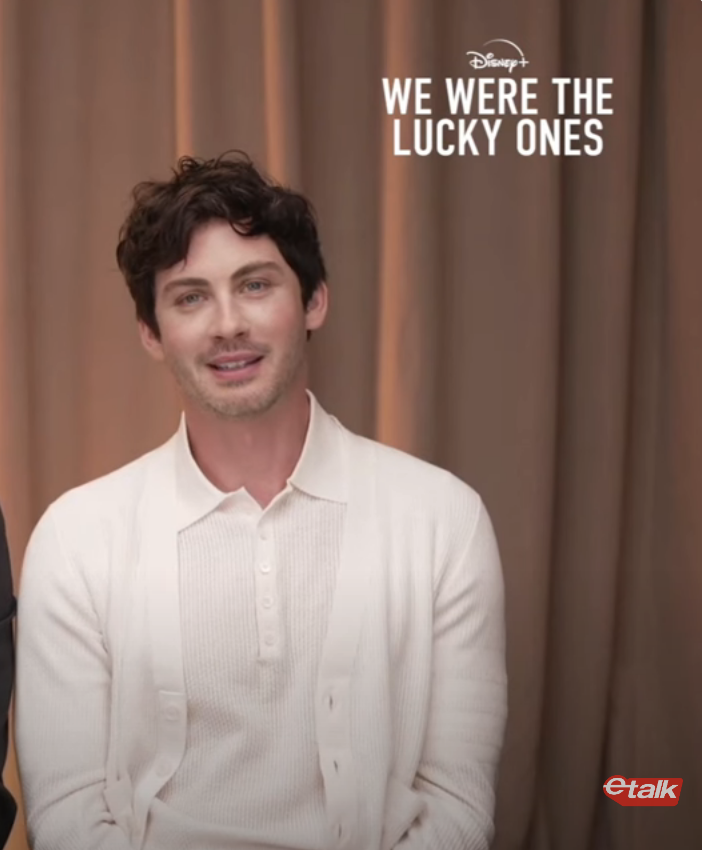 Closeup of Logan Lerman