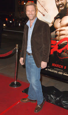 Aaron Eckhart at the Los Angeles premiere of Warner Bros. Pictures' 300