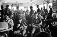 <p>Lieutenant Colonel Colin ‘Mad’ Mitchell of the Argyll and Sutherland Highlanders at Saigon (modern Ho Chi Minh City) before leaving for Da Nang on October 13, 1968. He later went on to become a Conservative politician. (Photo: Terry Fincher/Daily Express/Hulton Archive/Getty Images) </p>