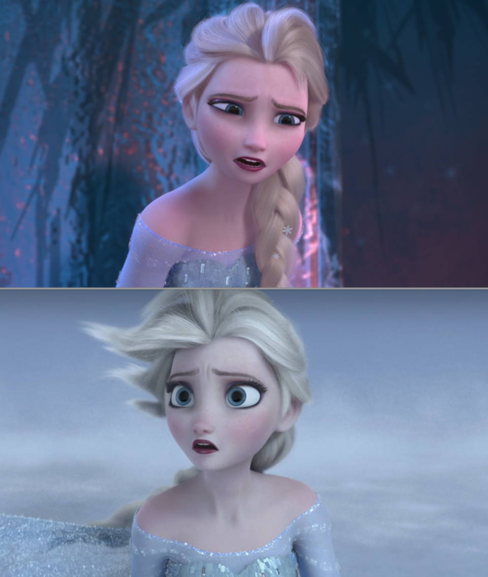 Elsa in "Frozen"