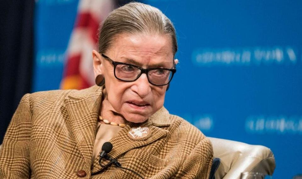 Justice Ruth Bader Ginsburg Speaks At Georgetown Law