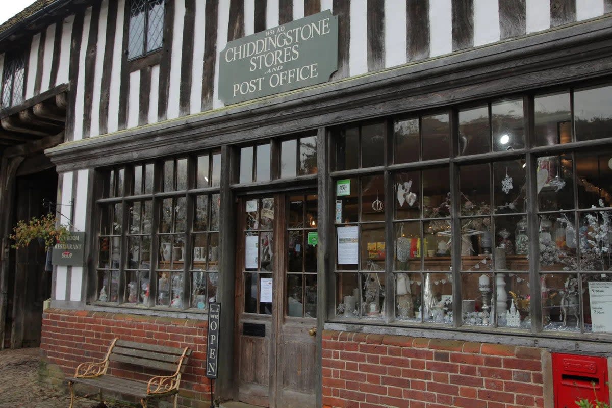 The Tulip Tree shop that is believed to be the oldest working shop in the UK and first opened under the reign of Henry VI in 1453 (Nicoletta Fahie-Wilson / SWNS)