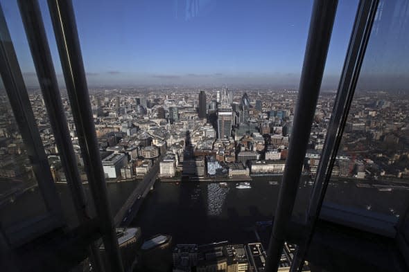 Views Of London From The Shard Tower