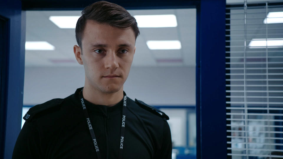 WARNING: Embargoed for publication until 00:00:01 on 06/04/2021 - Programme Name: Line of Duty S6 - TX: n/a - Episode: Line Of Duty - Ep 4 (No. n/a) - Picture Shows: *NOT FOR PUBLICATION UNTIL 00:01HRS, TUESDAY 6TH APRIL, 2021*
 Ryan Pilkington (GREGORY PIPER) - (C) World Productions - Photographer: Screen Grab