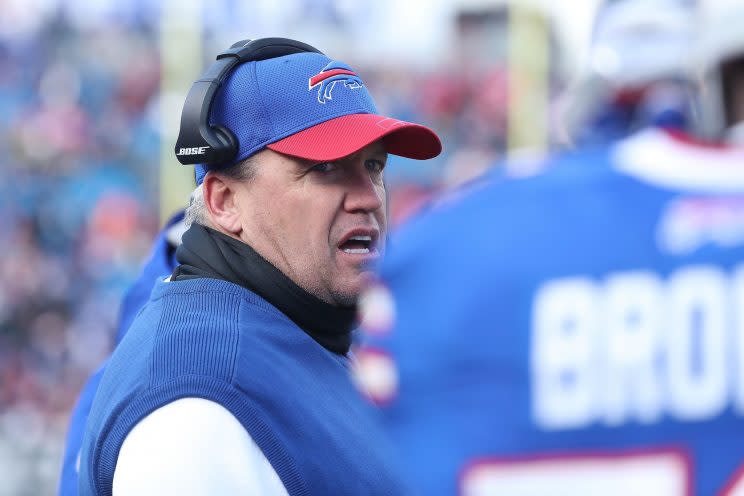 Rex Ryan is 15-15 in two seasons in Buffalo. (Getty Images)