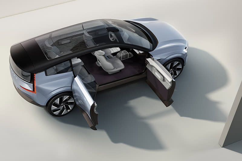 被視為下一代XC90雛形的Volvo Concept Recharge。