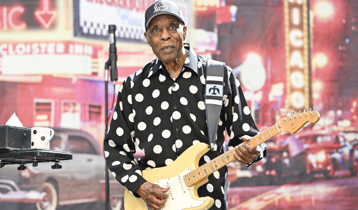  Buddy Guy performs at Stern Grove in San Francisco, California on August 6, 2023 