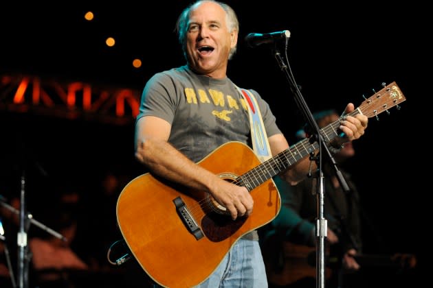 Jimmy Buffett performs as part of the Bridge School Benefit on Oct. 24, 2009. - Credit: Tim Mosenfelder/Getty Images