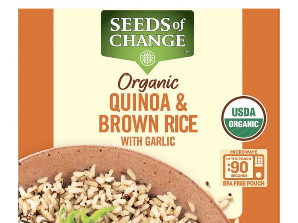 Seeds of Change's quinoa and brown rice at Costco