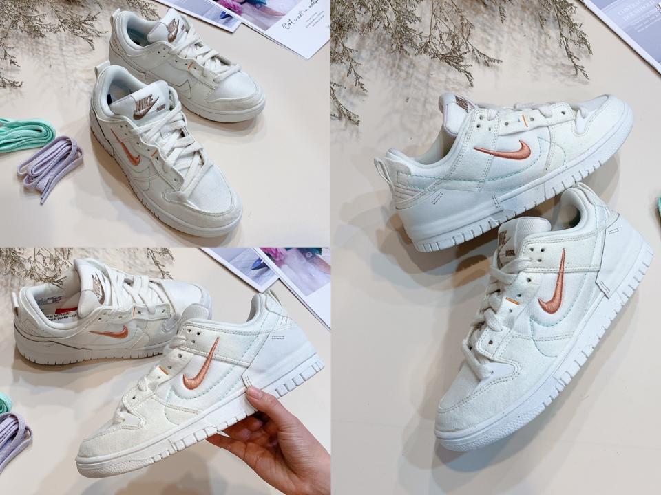 2022爆款小白鞋推薦3：Nike Dunk Low Disrupt 2，NT$3,600！圖片來源/編輯拍攝