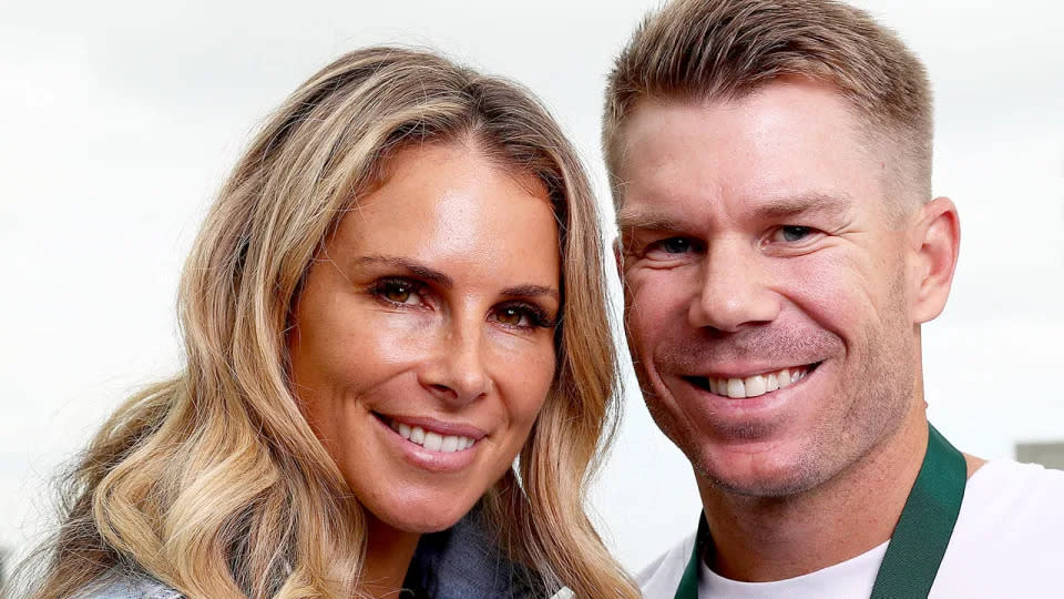 Seen here, Aussie cricketer David Warner and his wife Candice.