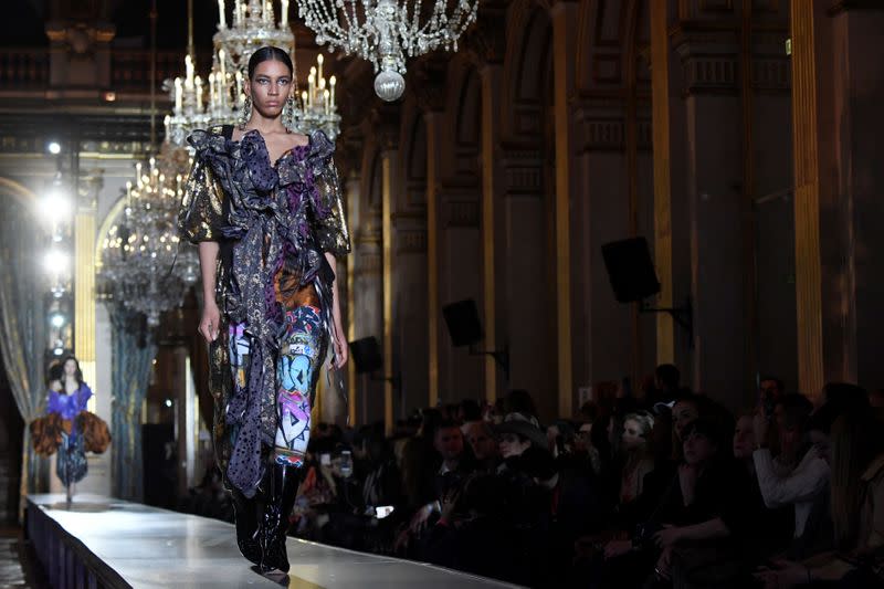 Vivienne Westwood collection show at Paris Fashion Week