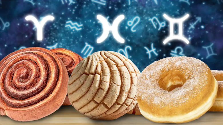 pastries and zodiac signs