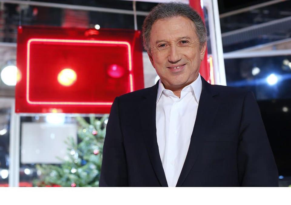 Michel Drucker sur le plateau de