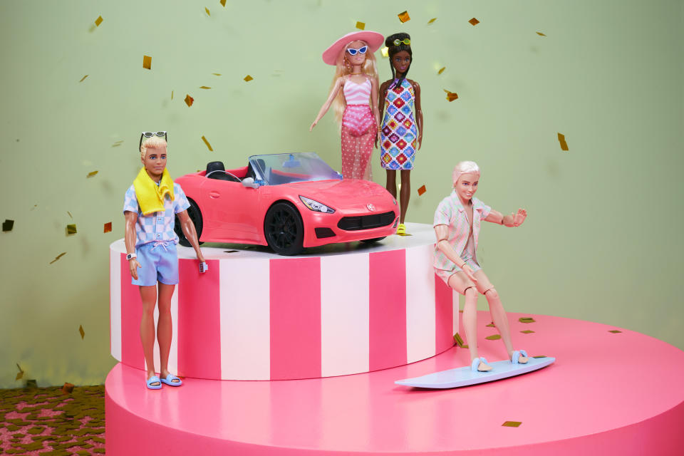  Barbie Convertible Doll Car