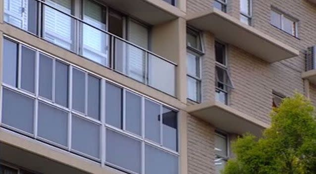 The family's apartment in Auchenflower. Photo: 7News