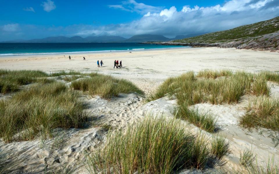 White-sand beach at Luskentyre, Isle of Harris