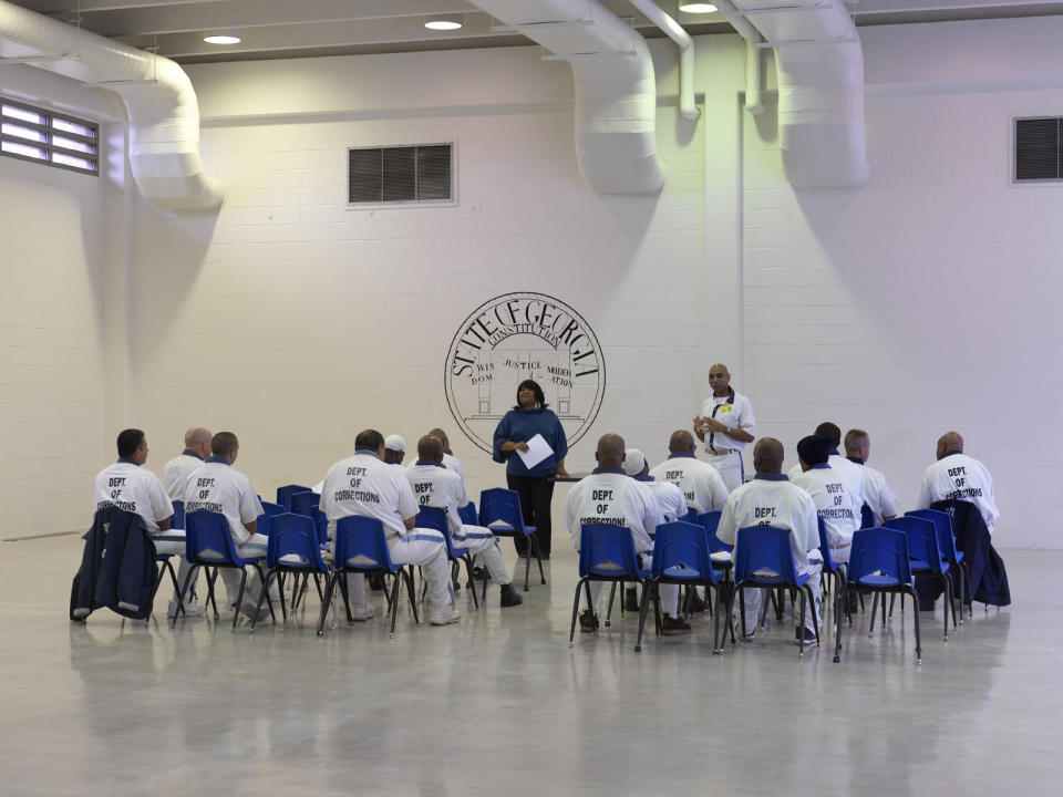 Committee of “lifers” meeting, Georgia State Prison